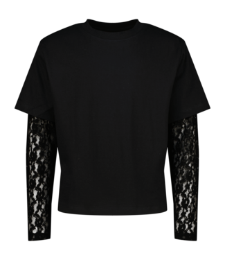 Raizzed zomer t-shirt meisjes - zwart - Tanya