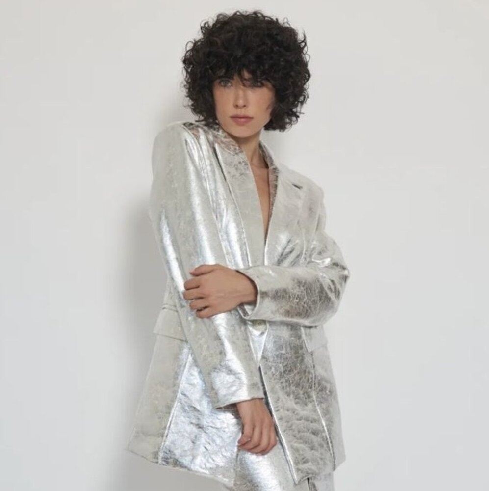 SILVER BLAZER