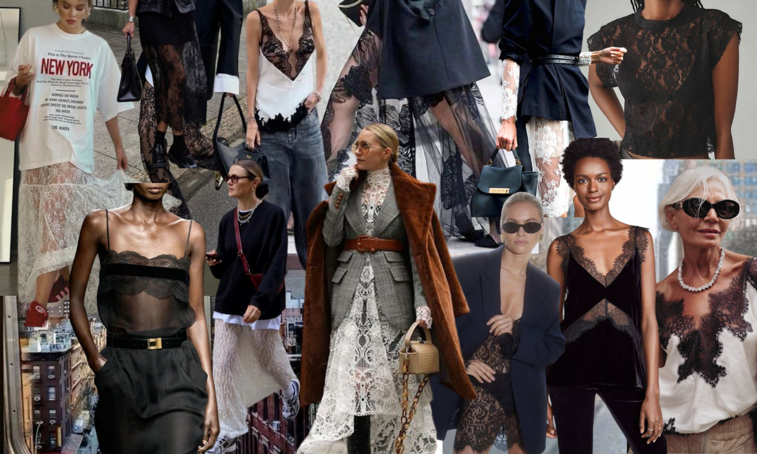 LACE TOPS COMEBACK! LACE TOPS COMEBACK!