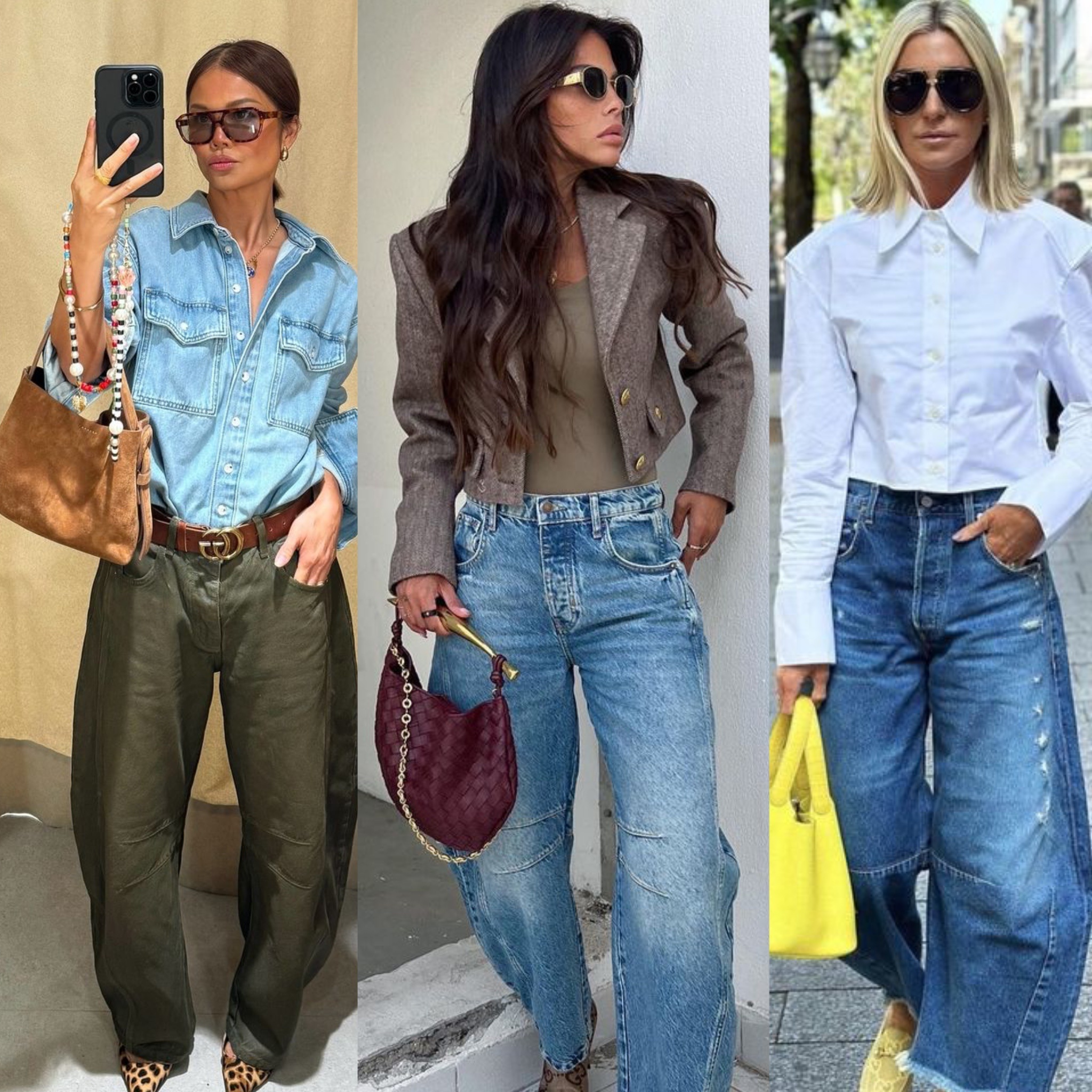 BARREL JEANS TREND ! BARREL JEANS TREND !