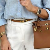 Kelly belt cognac Kelly belt cognac