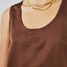 Satin tank top