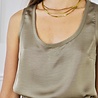 Satin tank top