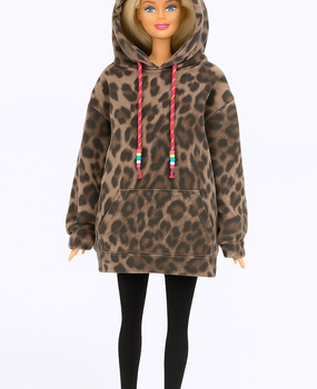 Leopard hoodie TU