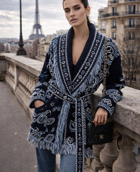 Bandana vest Dark blue