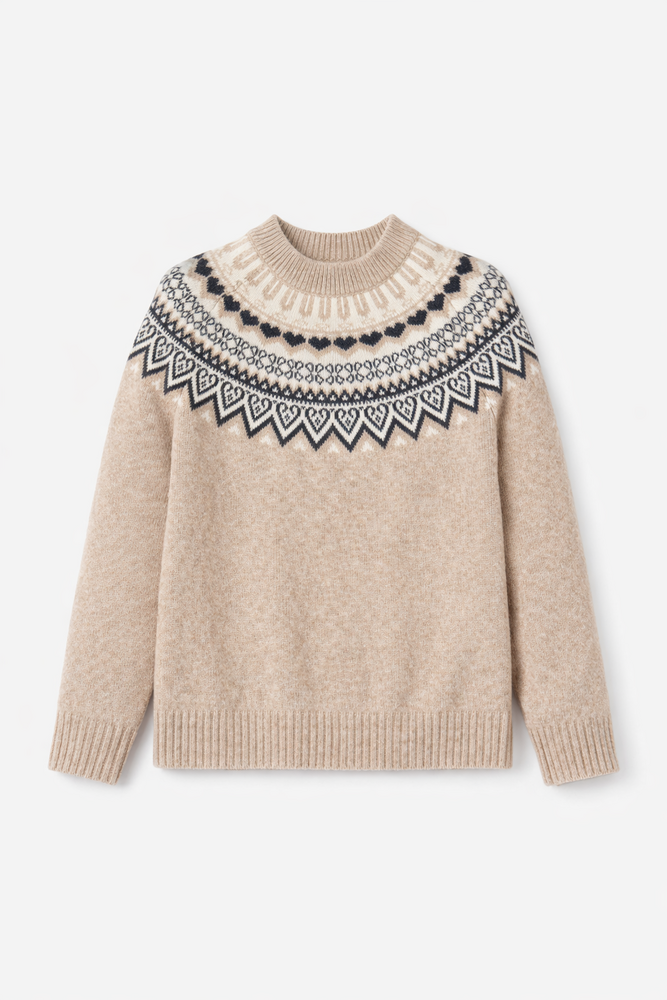 Nordic sweater beige