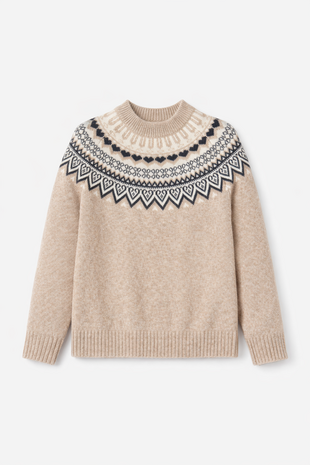 Nordic sweater beige