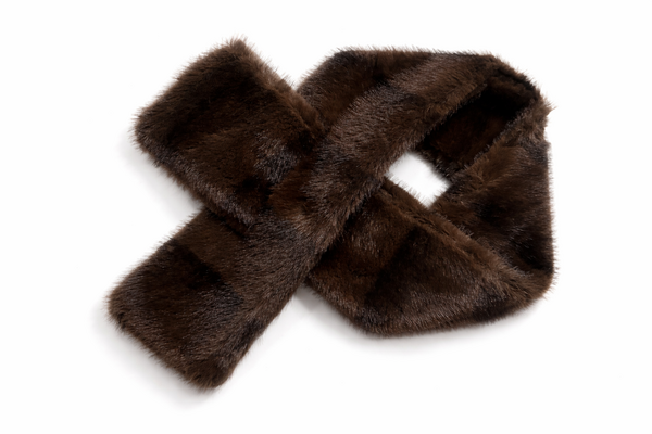 Faux fur neck scarf