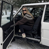 Nordic sweater brown