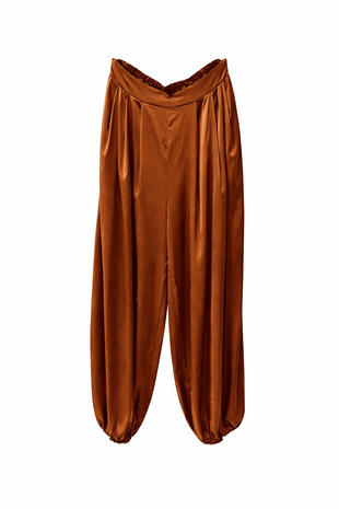 Balloon pantalon tabac