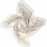 Bandana scarf beige