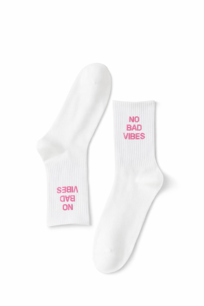 No bad vibes sport socks