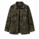 Military studded jacket