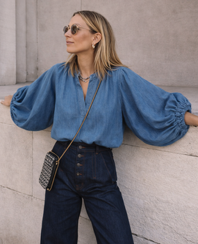 Jeans Blouse Balloon