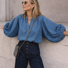 Jeans Blouse Balloon