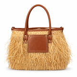 Raffia bag Soli