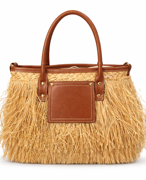 Raffia bag Soli