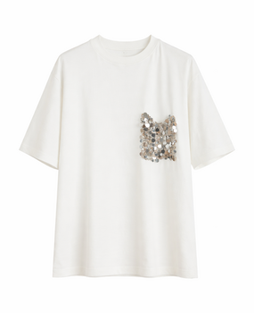 PAILLETTEN TEE