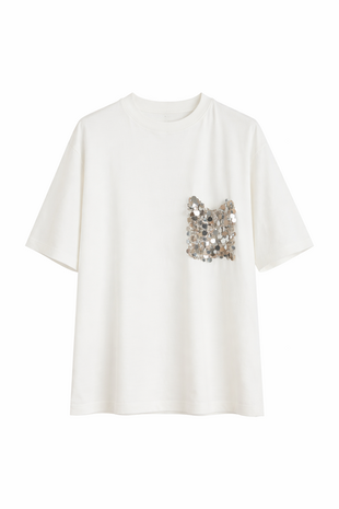 PAILLETTEN TEE