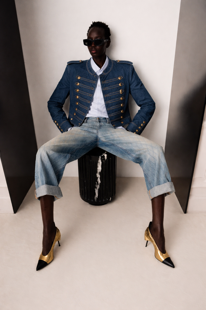 Jeans napoleon jacket