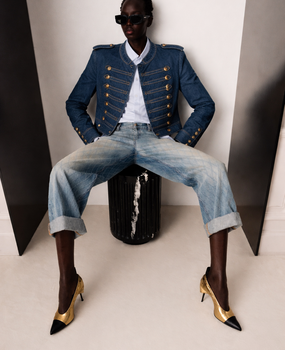 Jeans napoleon jacket