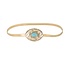 Belt turquoise gold