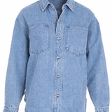 DENIM BLOUSE TU