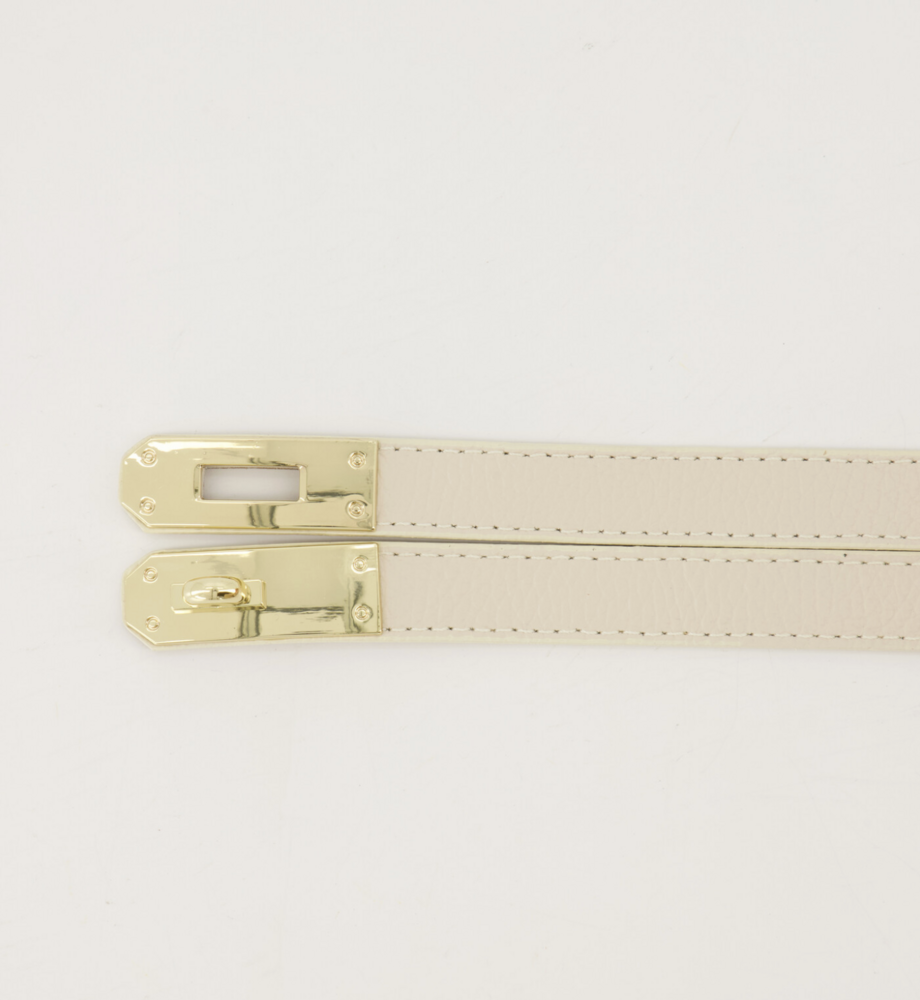 Kelly belt Ecru