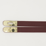 Kelly belt Bordeaux