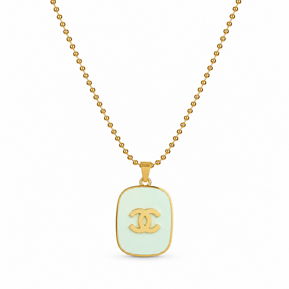 CC ketting light pistache