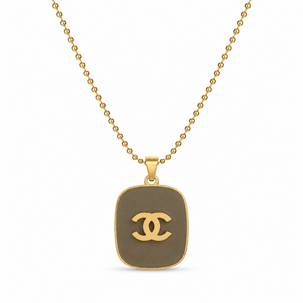 CC ketting taupe