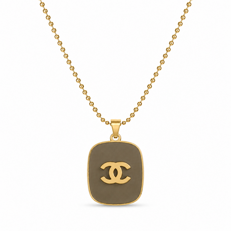 CC ketting taupe