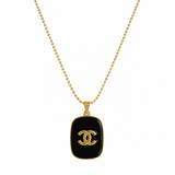 Champagne Club Necklace Nero
