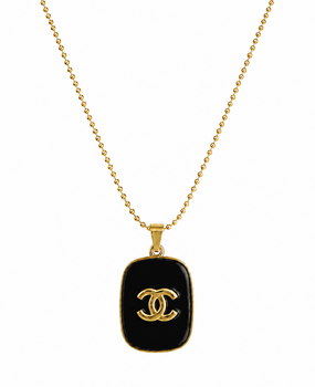 Champagne Club Necklace Nero