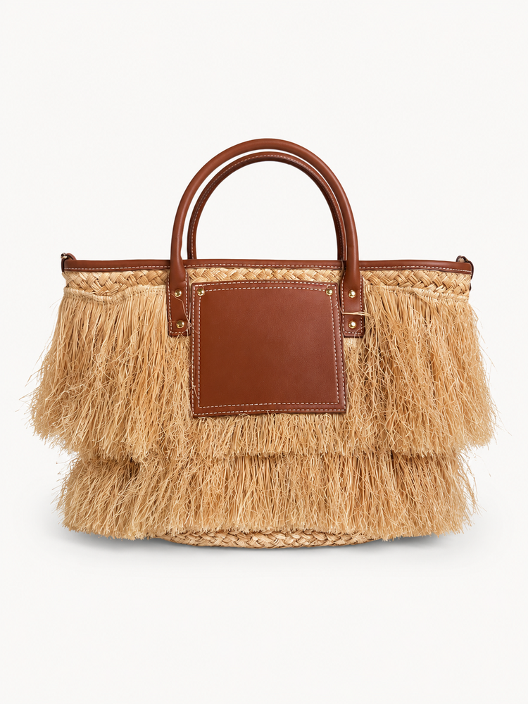 Raffia big bag Soli
