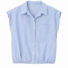 Streep crop blouse TU