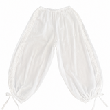 Lace balloon pants TU