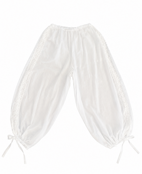 Lace balloon pants TU