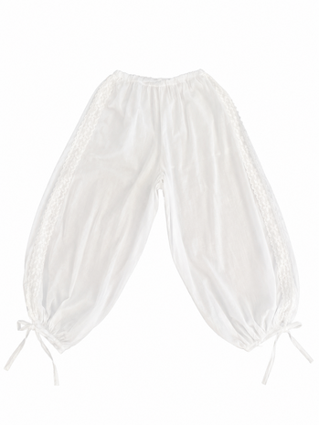 Lace balloon pants TU