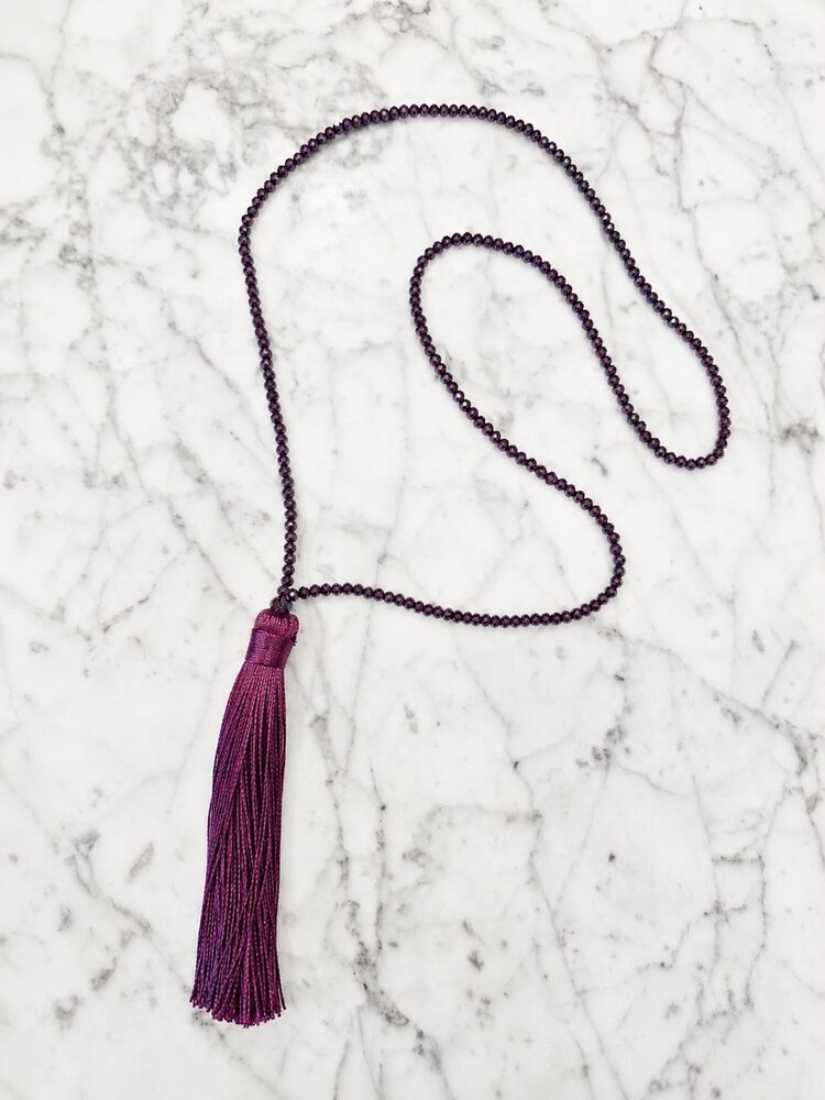 Tassel necklace