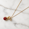 Ruby Elephant Necklace