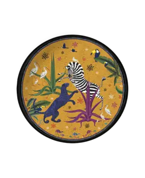 Tray Jungle Round Sahara