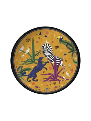 Tray Jungle Round Sahara