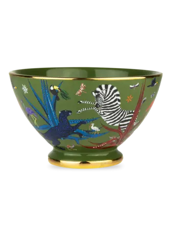 Bowl Ceramic Green