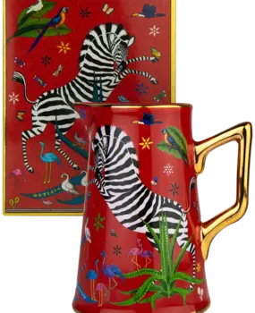 Jug Jungle Ceramic Corallo