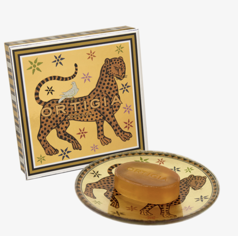 Ambra Glass Plate & Soap