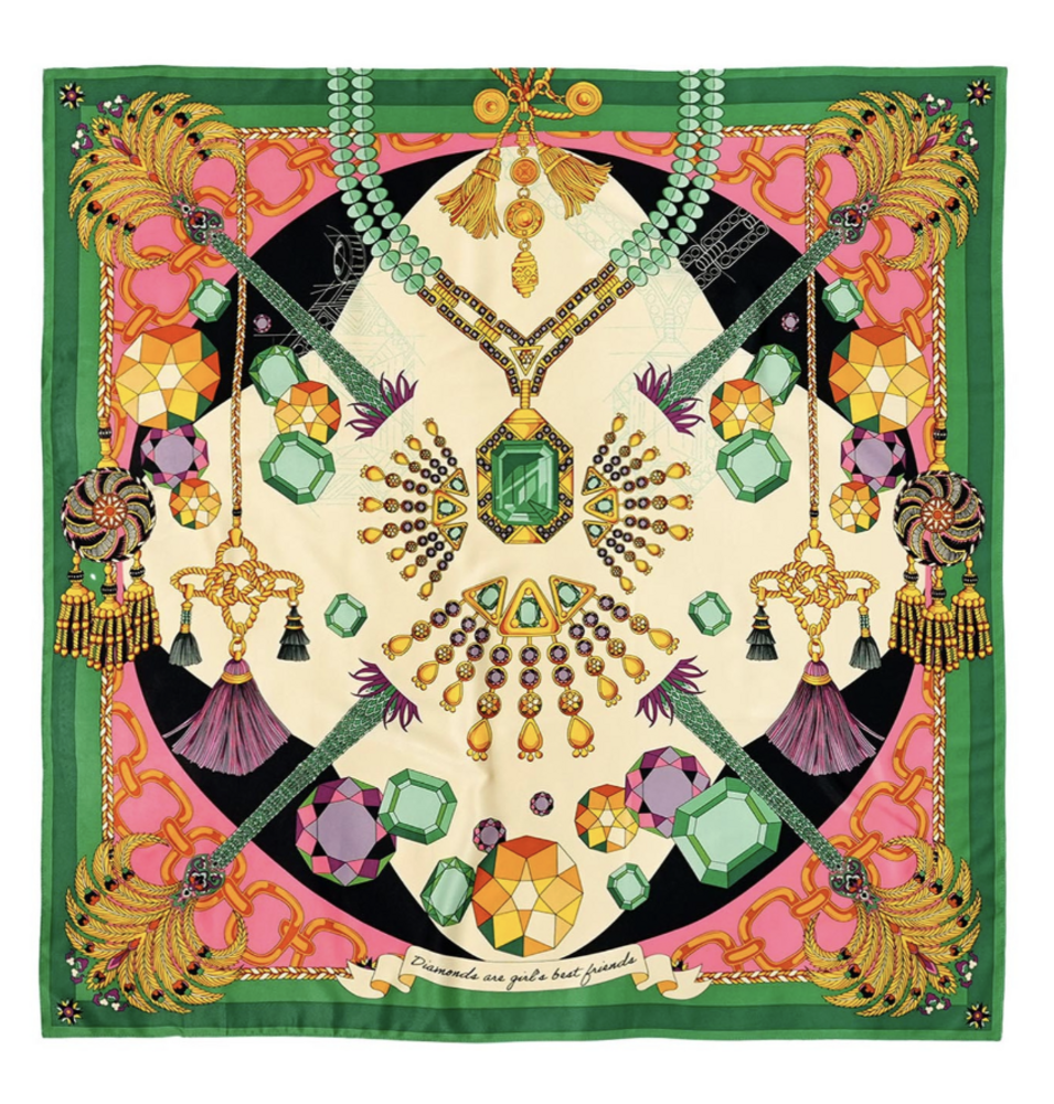DIAMONDS MEDIUM FOULARDS