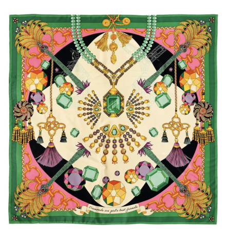 DIAMONDS MEDIUM FOULARDS