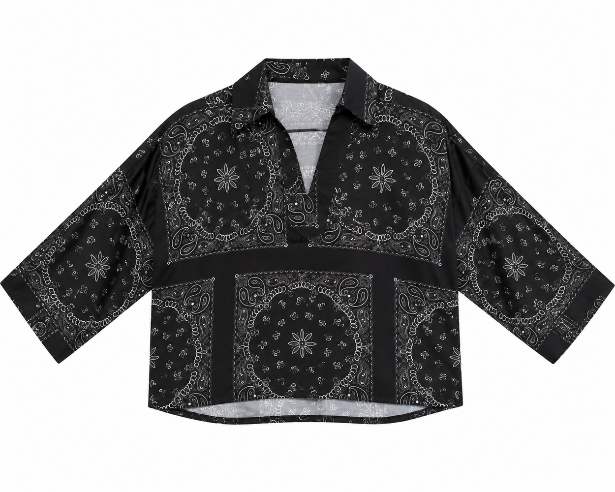 Bandana silk black