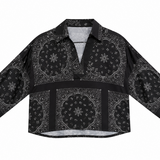 Bandana silk black Bandana silk black
